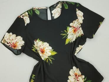 bluzki czarne krótki rękaw: ONLY, Bluzka damska, rozmiar L — 1