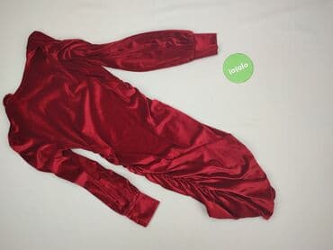 czerwone długie sukienki: Sukienka damska, rozmiar S — 3