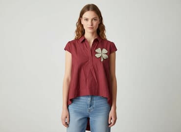 apricot bluzki: Bluzka damska, rozmiar S — 6