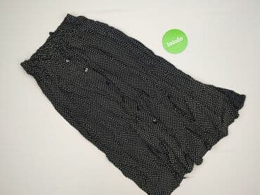 spódnice czarne w białe groszki: Спідниця жіноча, розмір S — 4