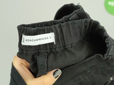 stadivarius cargo: SZACHOWNICA, Spodnie cargo damskie, S — 6