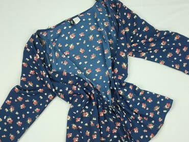 bluzka z kwiatem 3d h: H&M, Women's blouse, size L (EU 40) — 1