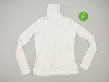 bluzki białe basic: Golf damski, rozmiar M — 2