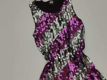 srebrne sukienki na imprezę: H&M, Sukienka damska, rozmiar S — 1