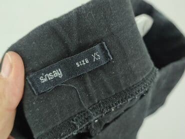 legginsy woskowane wysoki stan: Sinsay, Legginsy Krótkie damskie, rozmiar XS — 4