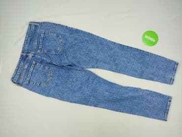 jeansy plus size wysoki stan: Jeansy damskie, M — 3