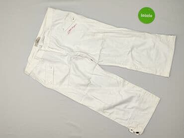 spodnie z wysokim stanem dla wysokich: Spodnie 3/4 damskie, 2XL — 2