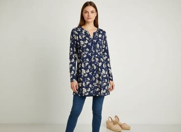 granatowa bluza: Tunika damska, rozmiar M — 7