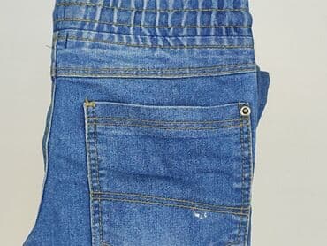 steve madden srebrne sandały: Spodnie jeansowe, Boys, 8 lat, 128, stan - Bardzo dobry — 6