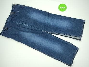 jeans wide leg: Denim, Jeansy damskie, rozmiar L — 2