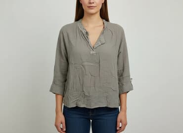 c a koszula lniana damska: Bluzka damska, rozmiar L — 1