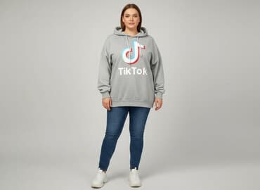 bluzy z megi: Bluza z kapturem damska, rozmiar 6XL — 5