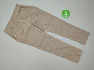 Women: Material trousers for women, size 6XL (EU 52) — 2