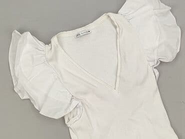 obcisłe bluzy: Zara, Bluzka damska, rozmiar L — 1