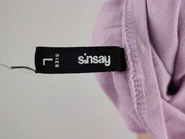 lilac t shirty: Sinsay, Women`s T-shirt, size L — 5