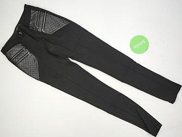 leopard print jeans: Mohito, Spodnie materiałowe damskie, rozmiar 2XS — 2