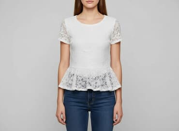 bluzka do ołówkowej spódnicy: Жіноча блуза, розмір S — 1