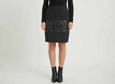 bluzka do cekinowej spódnicy: Top Secret, Spódnica damska, rozmiar XS — 6