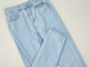 high waist mom fit jeans: Sinsay, Jeansy damskie, rozmiar S — 1