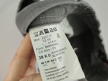 dresy niski stan: Spodnie materiałowe damskie, rozmiar M — 5