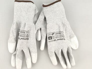 paski do sukienki srebrne: Rękawiczki, Unisex, stan - Idealny — 1
