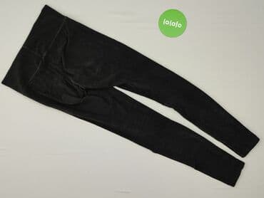 legginsy prążkowane hdm: SZACHOWNICA, Legginsy Sportowe damskie, rozmiar L — 3