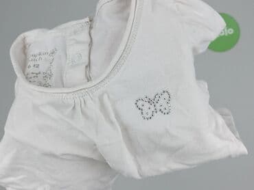 koszulka z kotem 3d: Blouse, 9-12 months, condition - Good — 5