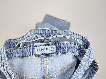 wide jeans: Denim, Jeansy damskie, rozmiar S — 4