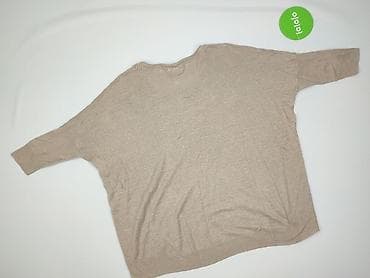 simple sweter: Soft Grey, Sweter damski, rozmiar 6XL — 3