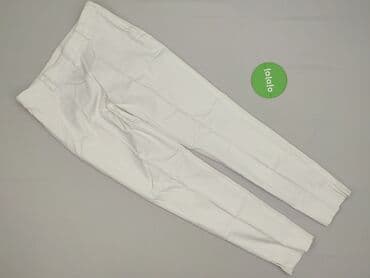 biale trampki ck: Spodnie materiałowe damskie, rozmiar S — 2