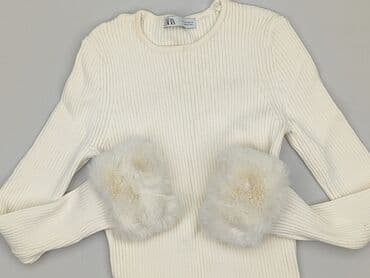 sweter z pomponami zara: Zara, Sweter damski, rozmiar M — 1
