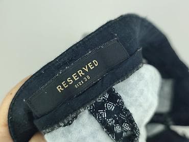 what material is that: Reserved, Spodnie materiałowe damskie, rozmiar M — 4