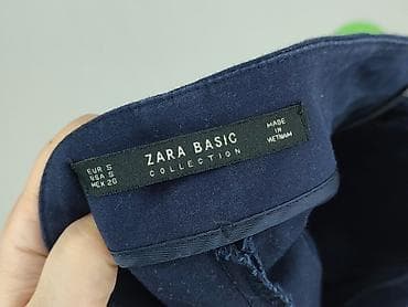 spodenki biale: Zara, Szorty damskie, rozmiar S — 4