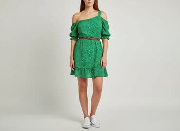 reserved sukienka butelkowa zieleń: New Style, Sukienka damska, rozmiar S — 6