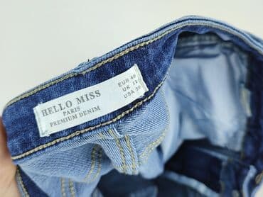 temu hello kitty spodnie: DENIM JEANS, Jeansy damskie, L — 4