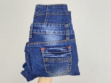 biale szerokie jeansy: Jeansy damskie, rozmiar 2XS — 7