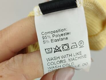 shein zolta sukienka: Shein, Top damski, rozmiar S — 5