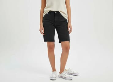 krótkie spodenki jeansowe hm: H&M, Szorty damskie, rozmiar XL — 6