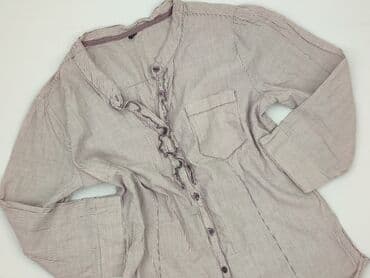 bluzki w szerokie pasy: Koszula damska, rozmiar S — 1