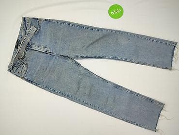 przecierane jeansy: Reserved, Jeansy damskie, rozmiar M — 2