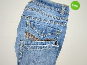 jeansy cropped damskie: Spodnie 3/4 damskie, rozmiar L — 5