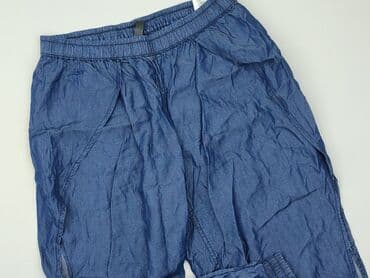 joggery damskie plus size: Material trousers for women, size XL — 1