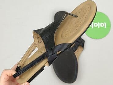 ccc kozaki czarne: Sandały damskie, 40 — 5