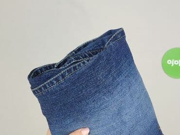 szorty damskie jeansowe przed kolano: Denim, Spodnie 3/4 damskie, rozmiar S — 6