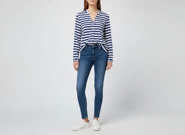 reserved t shirty w paski: Reserved, Bluzka damska, rozmiar S — 6