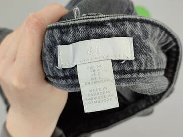 spodnie jeansowe damskie hm: H&M, Jeansy damskie, rozmiar XS — 6