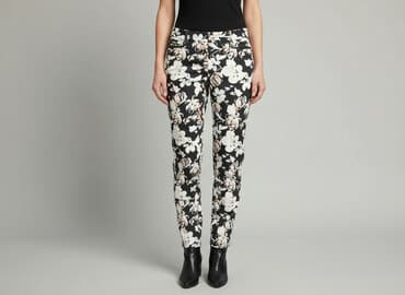 angelo litrico spodnie: Spodnie materiałowe damskie, rozmiar M — 6