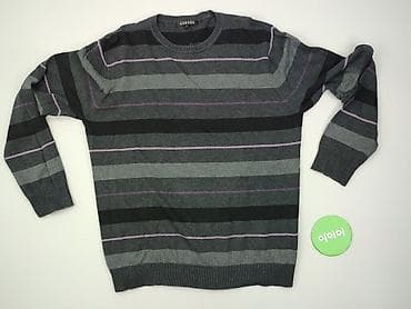 sweter geometryczny: George, Sweter dla mężczyzn, rozmiar M — 3