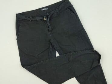 legginsy woskowane push up: In Extenso, Spodnie materiałowe damskie, M — 1