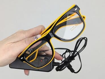 paski do sukienki srebrne: Okulary, Przezroczyste, Trapez kształt, stan - Bardzo dobry — 4